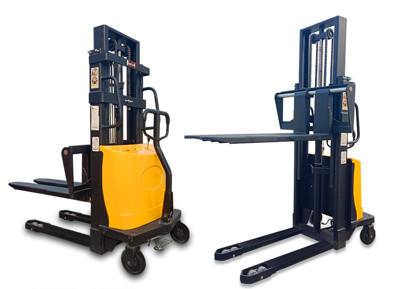 手動半電動堆高車2