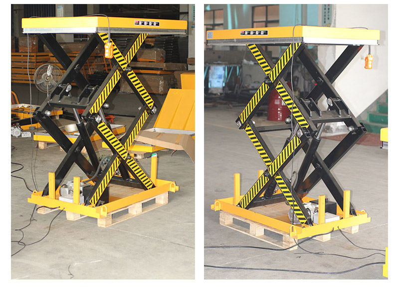 全自動電動升降平臺車3