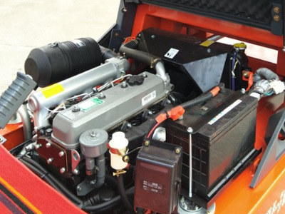 內燃叉車內部結構